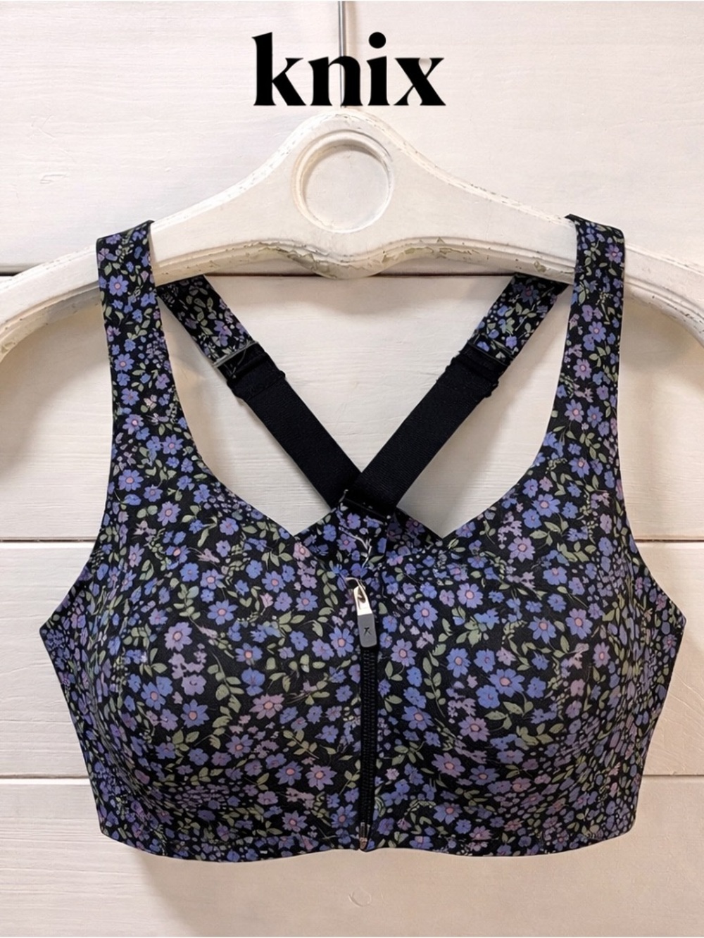 Knix Catalyst Front Zip Sports Bra – Size 6